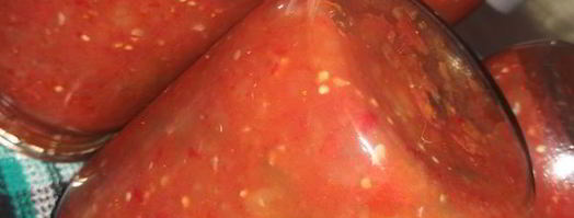 баклажан в аджике на зиму. Шаг 7