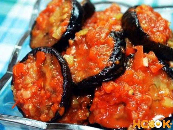 Рецепт баклажанов в аджике