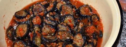 баклажаны в аджике. Шаг 8