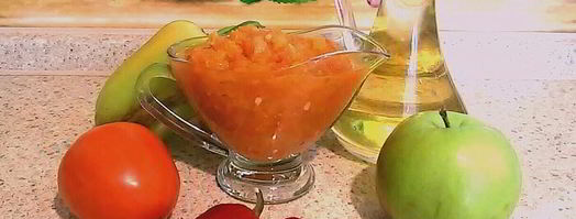 фруктово-овощная аджика на зиму. Шаг 12