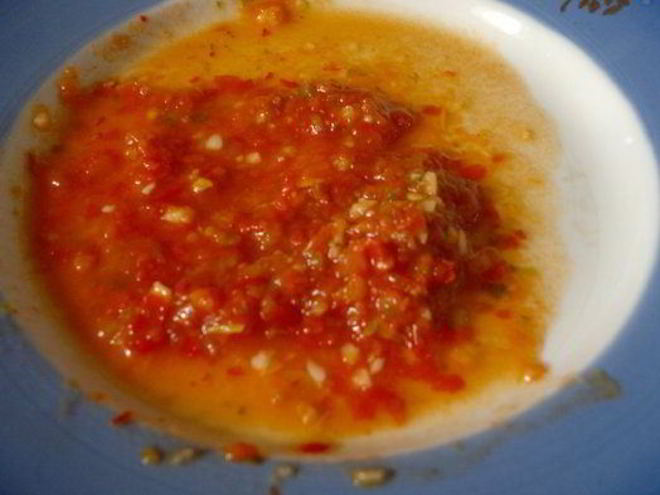 Рецепт горькой аджики