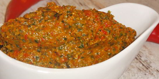 Грузинская аджика с орехами на зиму