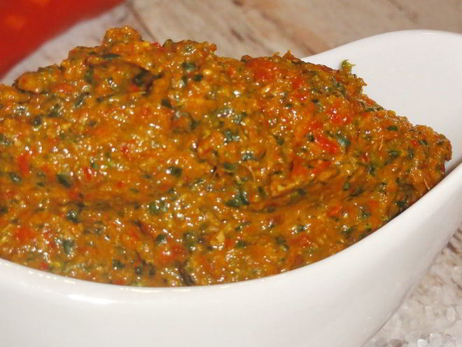 Рецепт грузинской аджики с орехами на зиму