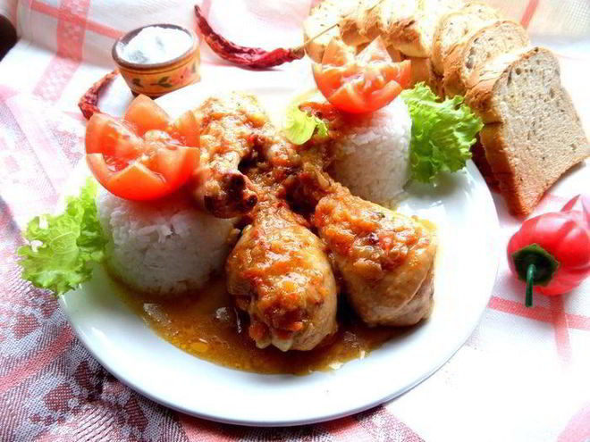 Рецепт куриных ножек в домашней аджике