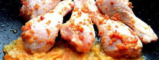 куриные ножки в домашней аджике. Шаг 9