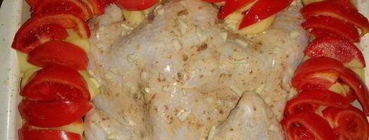 курица в аджике с овощами. Шаг 5