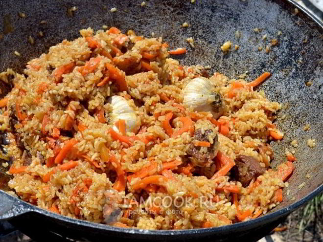 Рецепт плова по-таджикски