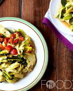 Салат с цукини и помидорами по-таджикски