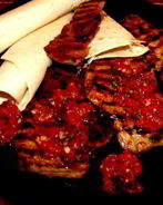 Свинина-гриль в аджике