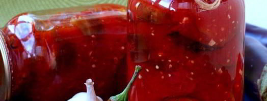 баклажаны и помидоры в томате на зиму. Шаг 7