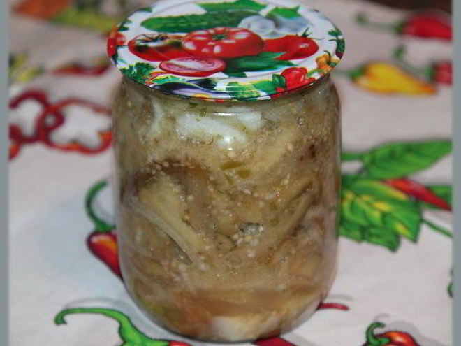 Рецепт баклажанов на зиму