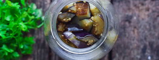 баклажаны с чесноком на зиму. Шаг 5