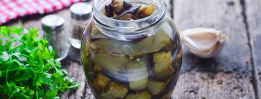 баклажаны с чесноком на зиму. Шаг 6