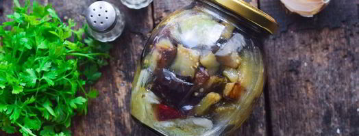 баклажаны с чесноком на зиму. Шаг 7