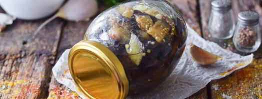 баклажаны с чесноком на зиму. Шаг 9