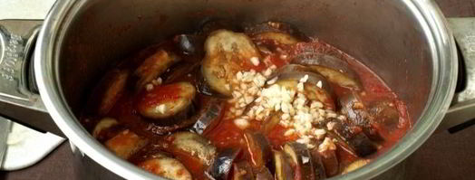 баклажаны с помидорами на зиму. Шаг 7