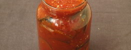 баклажаны с помидорами на зиму. Шаг 8