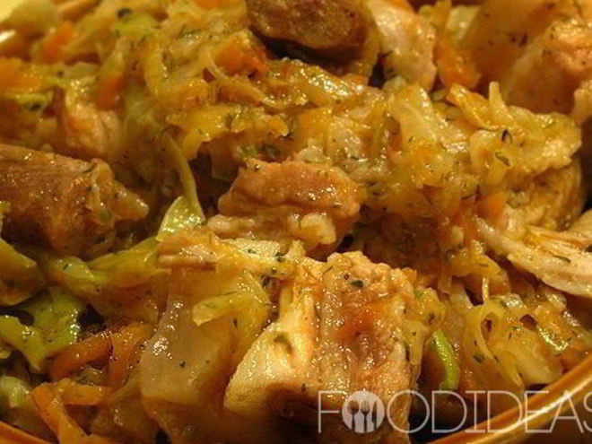 Рецепт бигуса из квашеной капусты