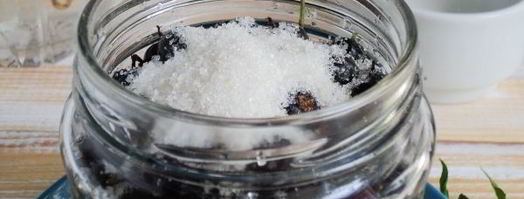 черная смородина в собственном соку на зиму. Шаг 8