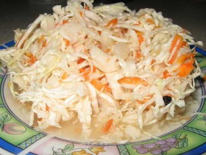 Рецепт домашней квашеной капусты с морковью