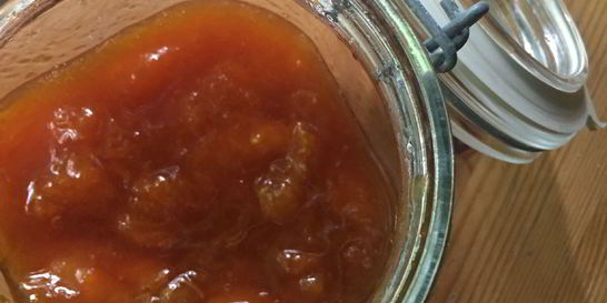 Абрикосовый джем с амаретто