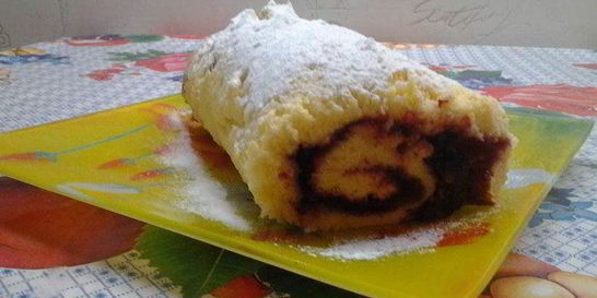 Быстрый рулет с джемом