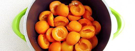 джем из абрикосов в яблочном соке. Шаг 3