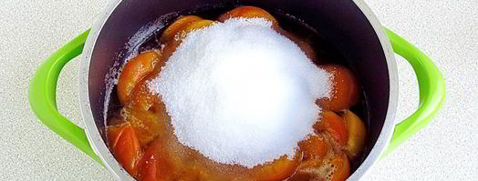 джем из абрикосов в яблочном соке. Шаг 5