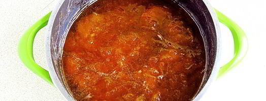 джем из абрикосов в яблочном соке. Шаг 6