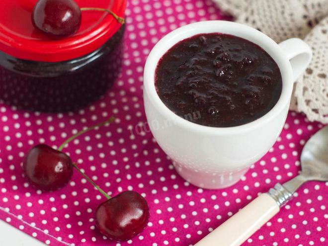 Рецепт джема из черешни