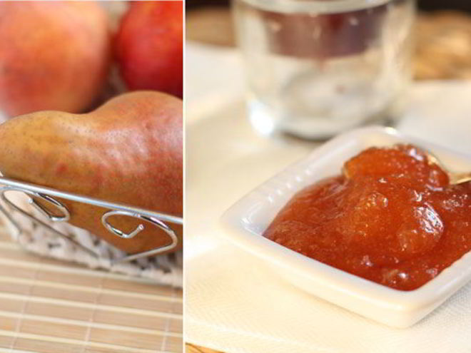 Рецепт джема из груш и персиков
