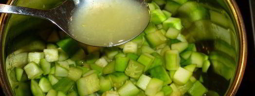 джем из кабачков с изюмом, лимоном и имбирем. Шаг 4