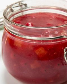 Джем из красной смородины и арбуза