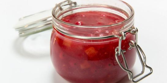 Джем из красной смородины и арбуза