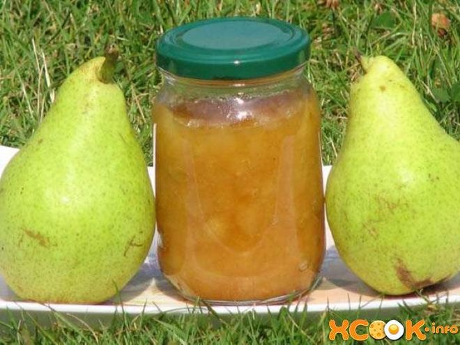 Рецепт грушевого джема