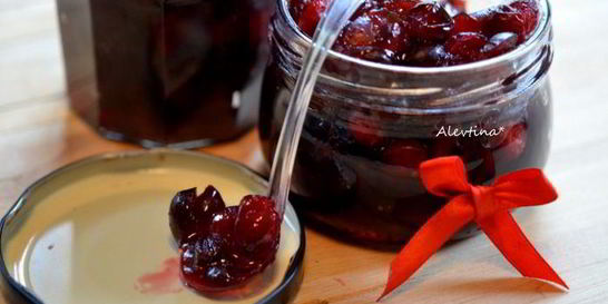 Клюквенный джем с апельсиновым ликером