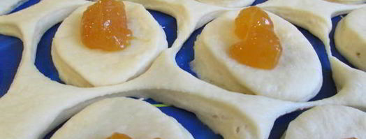 немецкие бухтели с джемом. Шаг 7