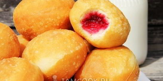 Пончики с джемом