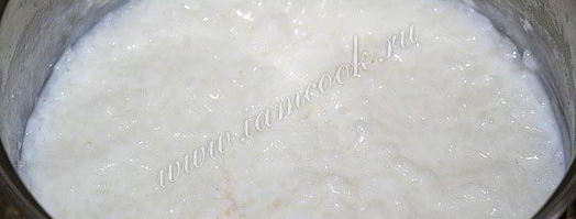 рисовый пудинг с джемом. Шаг 6