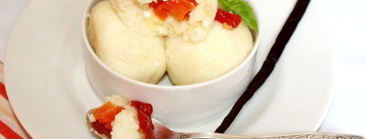 рисовые кнедлики с томатным джемом. Шаг 6