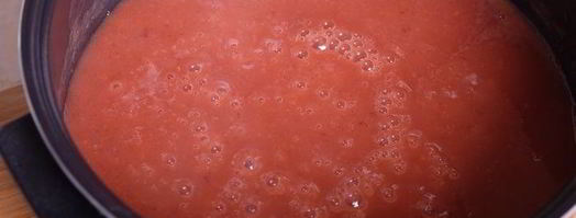 сливовый джем-соус с горьким шоколадом. Шаг 6