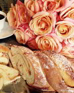 Творожная коса с джемом