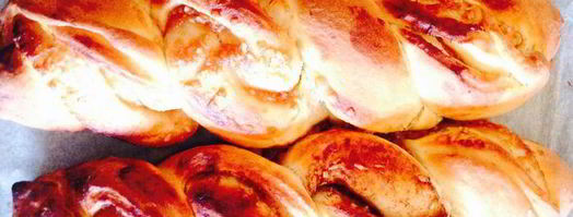 творожная коса с джемом. Шаг 12