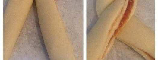 творожная коса с джемом. Шаг 9