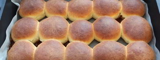 ванильные сдобные булочки с джемом. Шаг 14