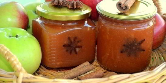 Яблочный джем Янтарный