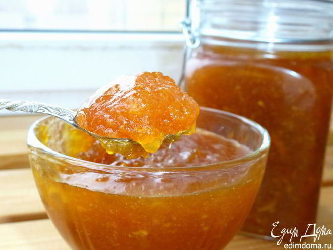 Рецепт янтарного джема из апельсинов и лимонов