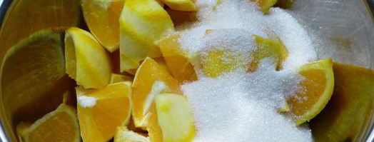 янтарный джем из апельсинов и лимонов. Шаг 3