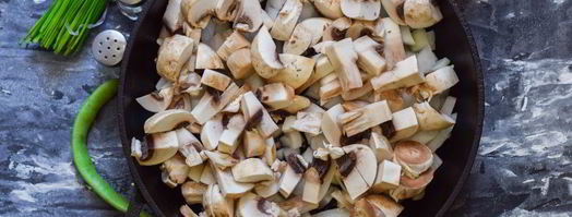 фасоль с грибами на зиму. Шаг 4