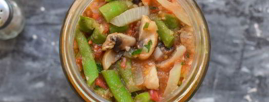 фасоль с грибами на зиму. Шаг 9